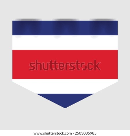 German Reich C-Pennant Flag 1946 -1950. Vector Illustration Symbol