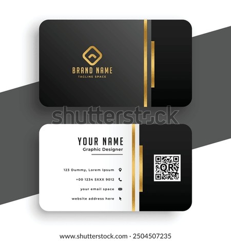 Luxury Business card  visiting  card design Template