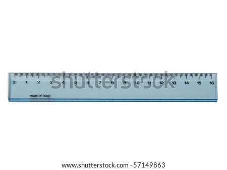 a millimeter ruler