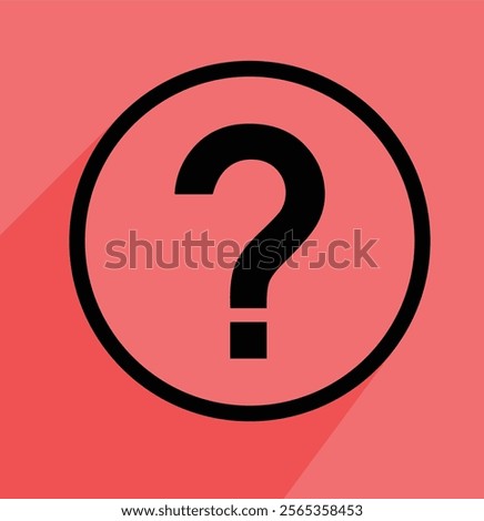  Question mark icon vector illustration. 3D glass question mark symbol, Realistic vector. question mark, speech bubble, checkbox. FAQ sign. Question answer sign. Problem and solution concept. eps 10