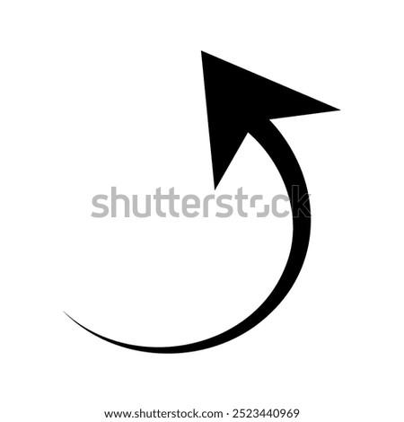 reverse arrow, replace vector icon for web vector illustration on a white background