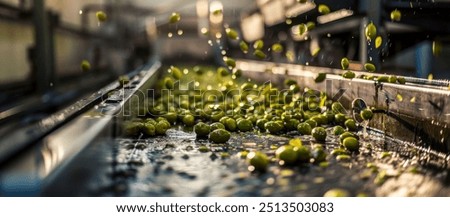 Image, Stock Photo Olive harvester Harvest