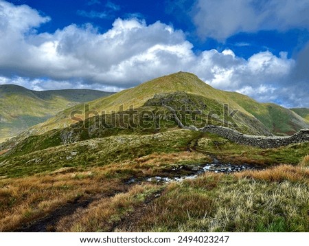 Similar – Image, Stock Photo Horseshoe Lake in the evening