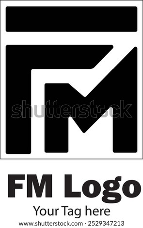 FM Black logo for business