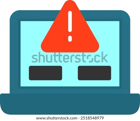 Error Flat Vector Icon Design