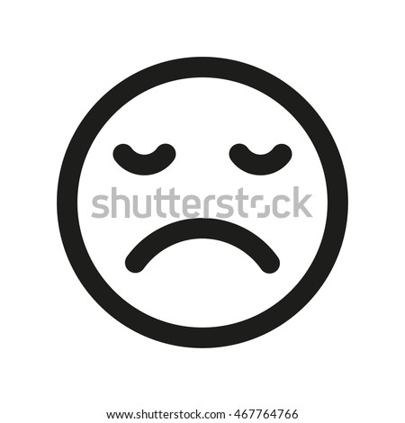 Upset And Offended Smiley Vector Image. Emoji Smileys. - 467764766 ...