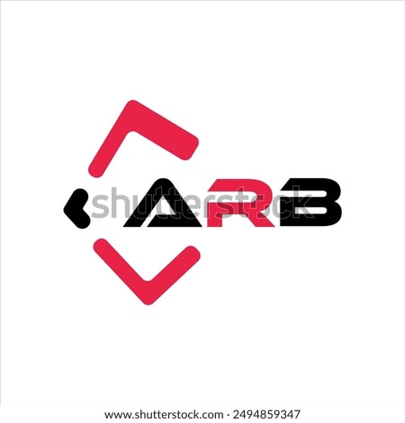 ARB creative minimalist letter logo. ARB unique vector initials alphabet letter logo design
