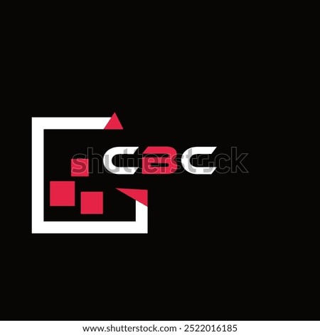 CBC creative minimalist letter logo. CBC unique vector initials alphabet letter logo design
