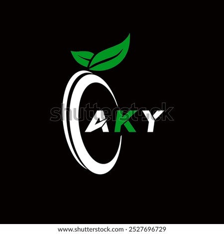 AKY creative minimalist letter logo. AKY unique vector initials alphabet letter logo design 