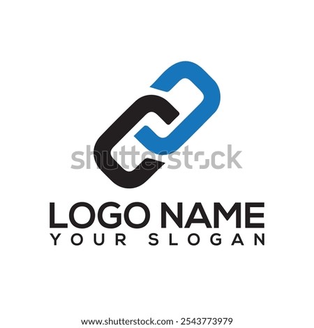 Initial letter logo set. Minimal letter logo template design