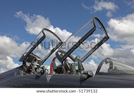 Fighter jet canopies