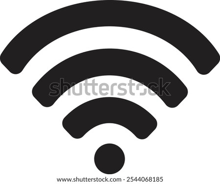 Wifi icon. wifi sign isolated icon. wi-fi network linear icon. signal sign and symbol. Public wifi area solid sign. Wifi Icon. wireless internet signal element fiat symbol