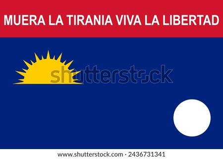 Flag of Falcon State (Bolivarian Republic of Venezuela) Falcón