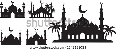 Similar – Image, Stock Photo Minaret of a mosque Mosque