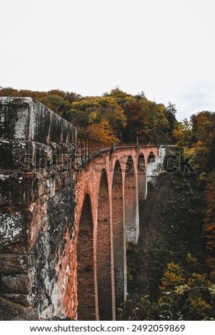 Similar – Image, Stock Photo High arch surrounded by fog