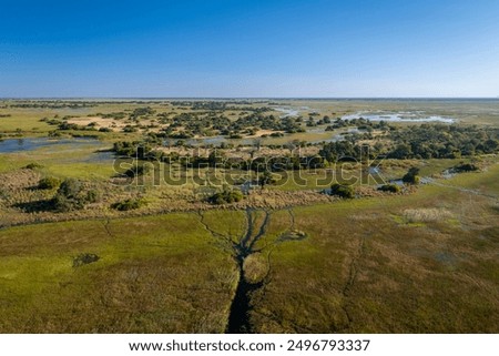 Similar – Image, Stock Photo Landscape on delta of river Evros, Greece