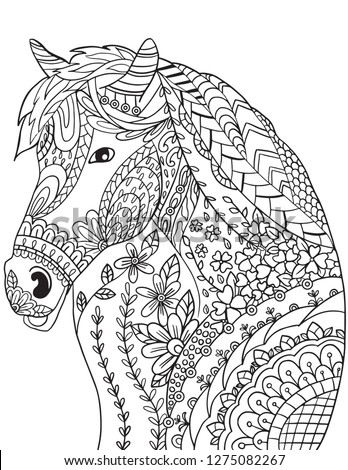 Download Mandala Horse Coloring Pages At Getdrawings Free Download