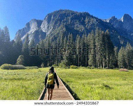 Similar – Image, Stock Photo Yosemite National Park