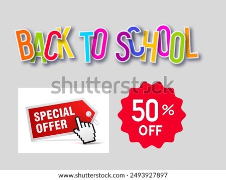 Back to school special offer