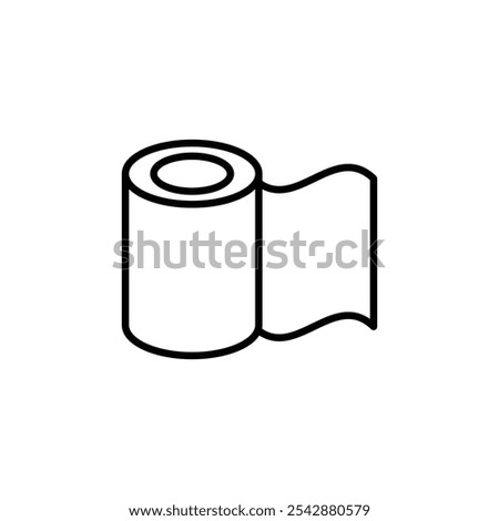 Bandage roll icon. filled and line stroke icons