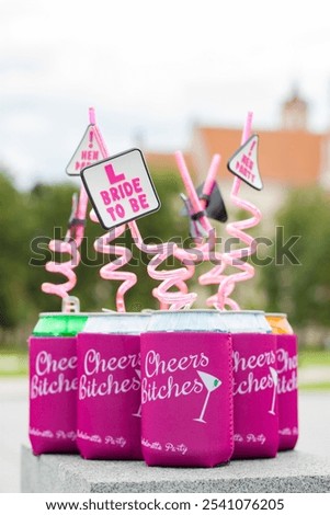 Similar – Image, Stock Photo Bachelorette party