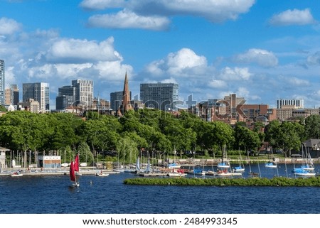 Similar – Image, Stock Photo Boston Architecture Church