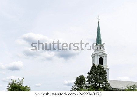 Similar – Image, Stock Photo steeple Church