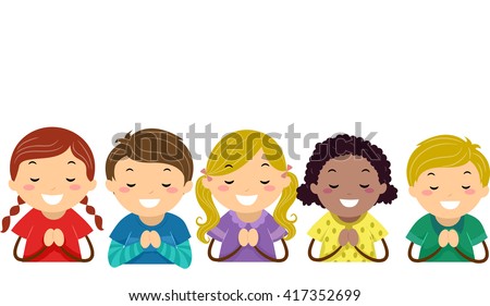 Kid Praying Clipart | Free download on ClipArtMag