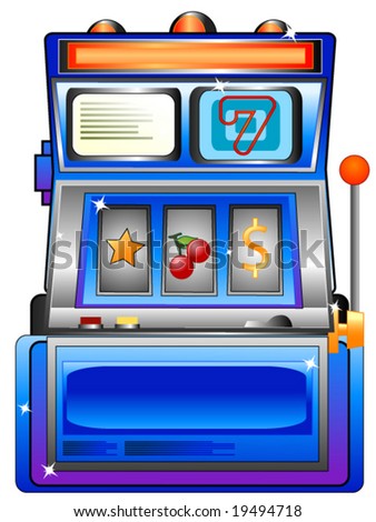 Slot Machine - Vector - 19494718 : Shutterstock