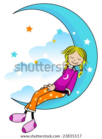 Sleeping Kid - Vector - 23835517 : Shutterstock