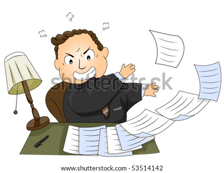 Angry Businessman - Vector - 53514142 : Shutterstock