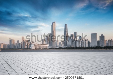 Similar – Image, Stock Photo The skyscraper on a summer day