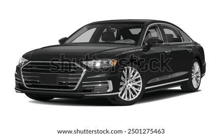 black sedan car art design icon logo sign auto vector model benz a8 a7 a6 a5 a4 a3 a2 a1 template
