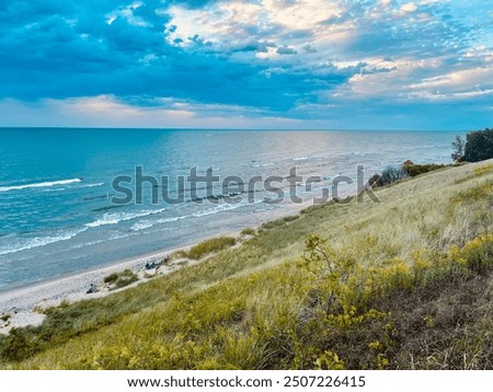 Similar – Foto Bild Zur Ruhe kommen. Düne Gras