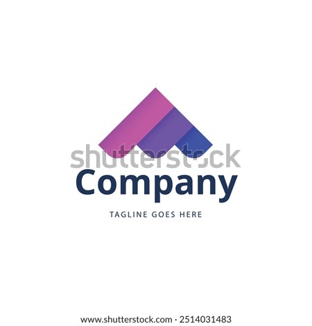 INFINITY TRIANGLE LOGO TEMPLATE VECTOR BASED abstract modern line equalizer shape logo design shopping bag gradient logo design Initial Letter Q Logo. Blue and Purple Square Rounded Shape Origami Styl