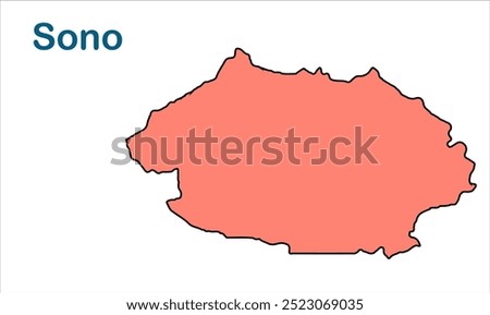 Sono subdivision map, Jamui District, Bihar State, Republic of India, Government of Bihar, Indian territory, Eastern India, politics, village, tourism