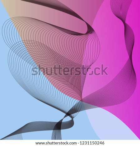 Abstract background gradient multicolor grid striped weave.