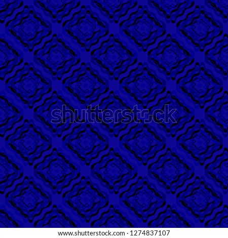 Abstract background multicolor geometric weave pattern seamless.