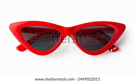 Similar – Image, Stock Photo Retro sunglasses in a retro disco set