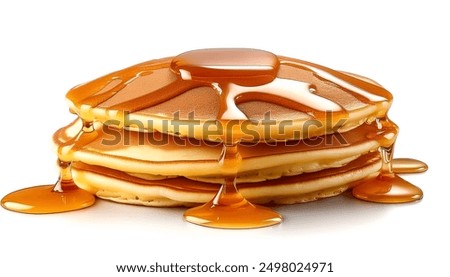 Similar – Image, Stock Photo A stack of buttermilk pancakes