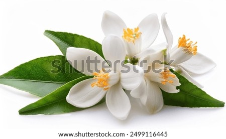 Similar – Image, Stock Photo orange petals cutout close up