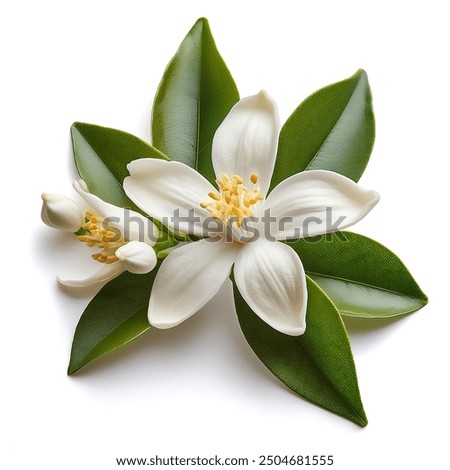 Similar – Image, Stock Photo orange petals cutout close up