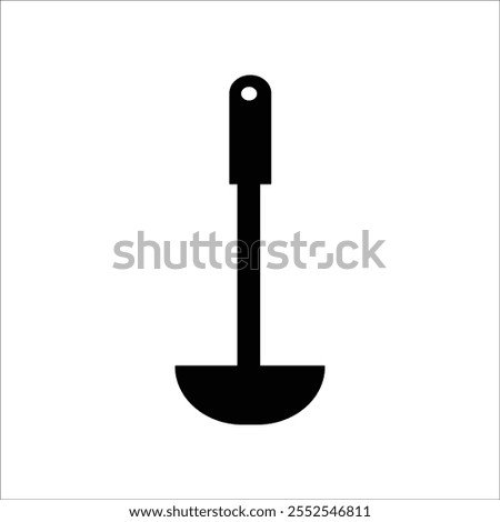 Similar – Image, Stock Photo Ladle at the garden fence converted to turn the barbecue coal