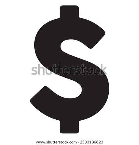 Business concept, saving money, finance, banking, dollor vector illustration. Dollor icon, logo. Eps 10