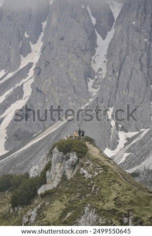 Similar – Image, Stock Photo Picturesque scenery of lake and road