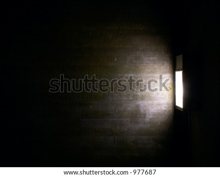 Lighting in a tunnel