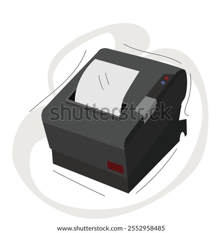 Mobile fiscal printer mobile for off-site trade.printer for  thermal printer