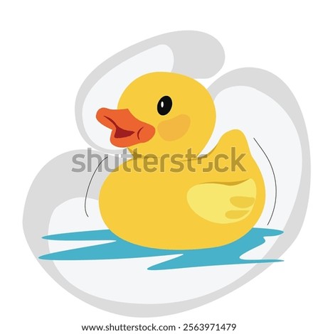 Similar – Image, Stock Photo rubber duck in the pool