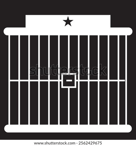 Prison icon design. vector illustration