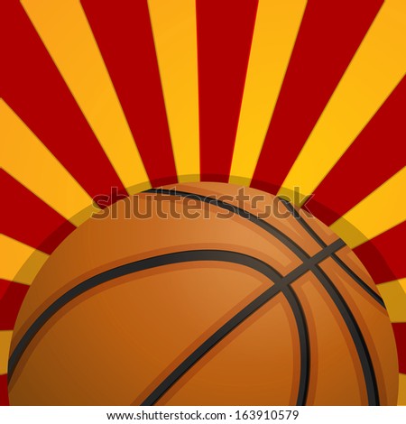Basketball  icon design, sports background